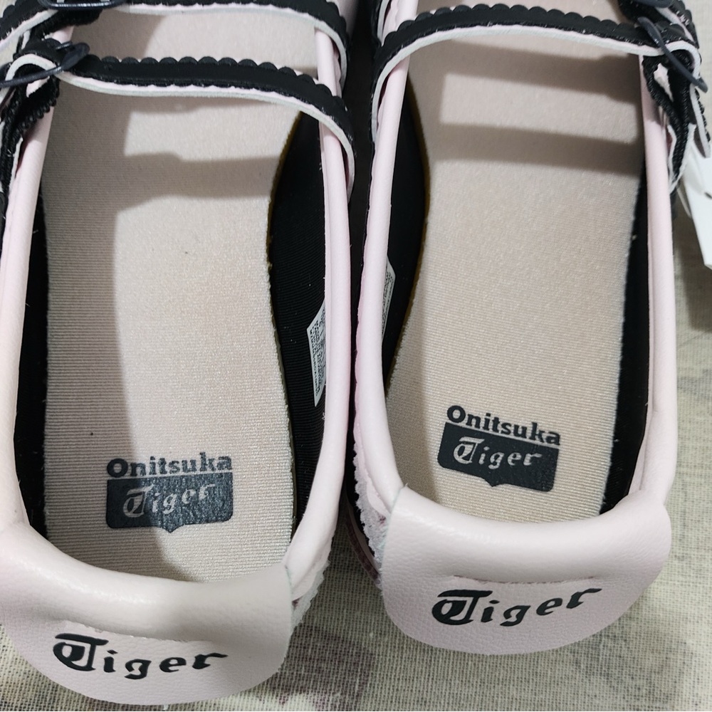 Onitsuka Tiger: Pastel Pink Mary Jane Flats - Picture 6 of 6